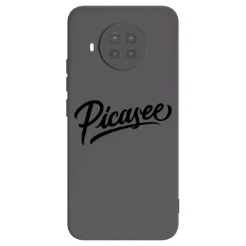 Picasee Xiaomi Mi 10T Lite Hülle - Schwarzes Silikon - Picasee - old logo - black