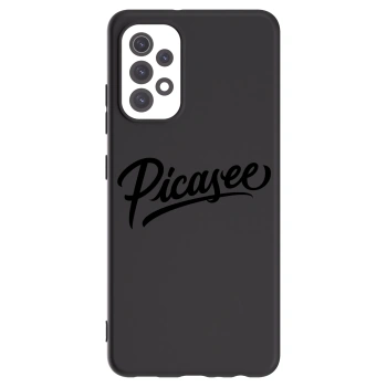 Picasee Samsung Galaxy A32 5G A326B Hülle - Schwarzes Silikon - Picasee - old logo - black
