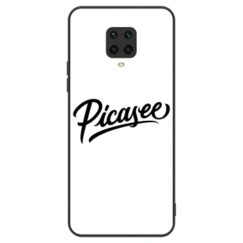 Hülle für Xiaomi Redmi Note 9 Pro - Picasee - old logo - black