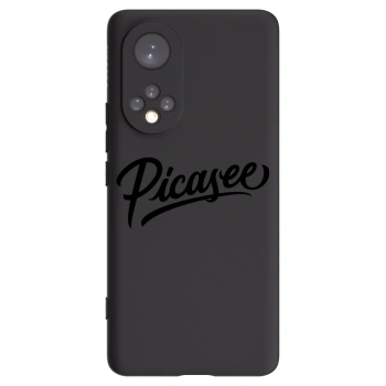 Picasee Honor 50 5G Hülle - Schwarzes Silikon - Picasee - old logo - black