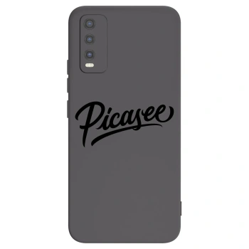 Hülle für Vivo Y20s - Picasee - old logo - black