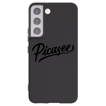 Picasee Samsung Galaxy S22 5G Hülle - Schwarzes Silikon - Picasee - old logo - black