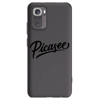 Picasee Xiaomi Redmi Note 11S 4G Hülle - Schwarzes Silikon - Picasee - old logo - black