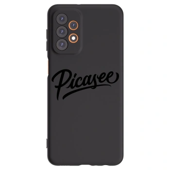 Picasee Samsung Galaxy A23 A236B 5G Hülle - Schwarzes Silikon - Picasee - old logo - black