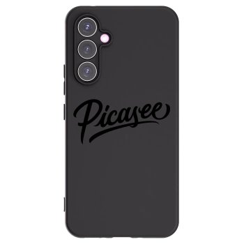 Picasee Samsung Galaxy A54 5G A546B Hülle - Schwarzes Silikon - Picasee - old logo - black