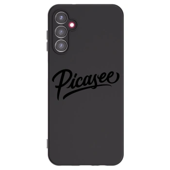 Picasee Samsung Galaxy A14 4G A145R Hülle - Schwarzes Silikon - Picasee - old logo - black