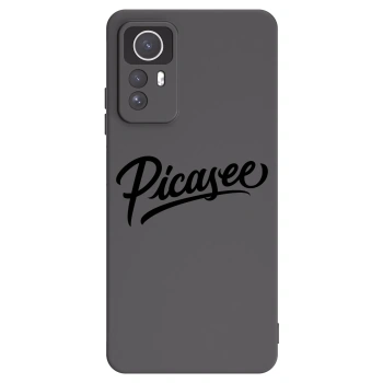 Picasee Xiaomi Redmi Note 12S Hülle - Schwarzes Silikon - Picasee - old logo - black