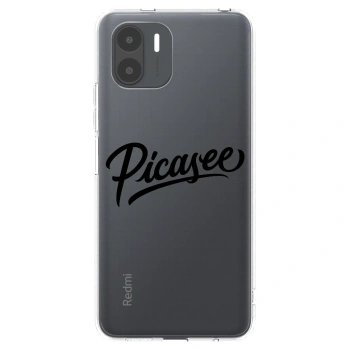 Picasee Xiaomi Redmi A2 Hülle - Transparentes Silikon - Picasee - old logo - black