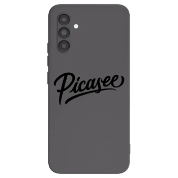 Picasee Samsung Galaxy A04s A047F Hülle - Schwarzes Silikon - Picasee - old logo - black