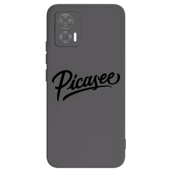 Hülle für Motorola Edge 30 Neo - Picasee - old logo - black