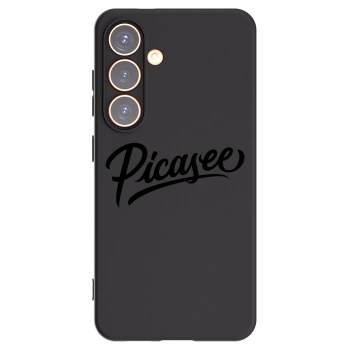 Picasee Samsung Galaxy S24 S921B 5G Hülle - Schwarzes Silikon - Picasee - old logo - black