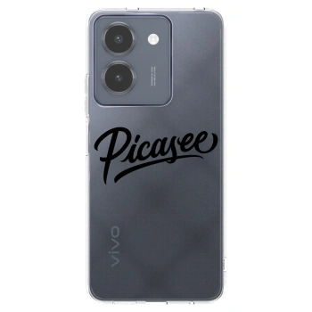 Hülle für Vivo Y36 4G - Picasee - old logo - black