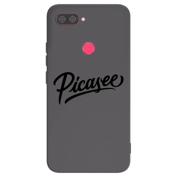 Hülle für Xiaomi Mi 8 Lite - Picasee - old logo - black