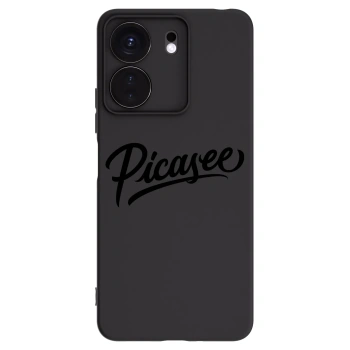 Picasee Xiaomi Redmi 13C 4G Hülle - Schwarzes Silikon - Picasee - old logo - black