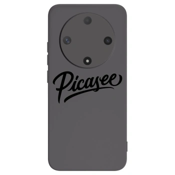 Picasee Honor Magic6 Lite 5G Hülle - Schwarzes Silikon - Picasee - old logo - black
