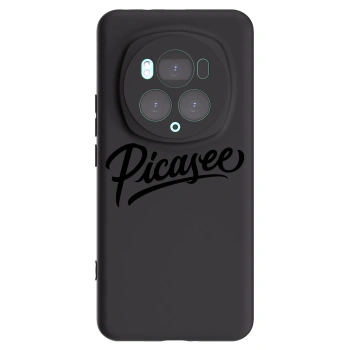 Picasee Honor Magic6 Pro Hülle - Schwarzes Silikon - Picasee - old logo - black