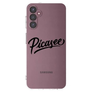 Picasee Samsung Galaxy A05s A057G Hülle - Transparentes Silikon - Picasee - old logo - black