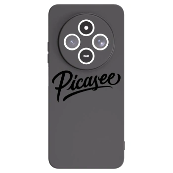 Picasee Xiaomi Redmi 14C Hülle - Schwarzes Silikon - Picasee - old logo - black