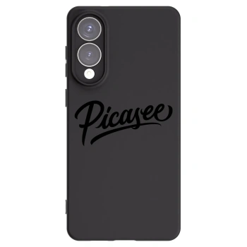 Picasee Samsung Galaxy S25 Edge 5G Hülle - Schwarzes Silikon - Picasee - old logo - black