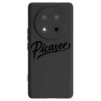 Picasee Honor Magic7 Lite 5G Hülle - Schwarzes Silikon - Picasee - old logo - black