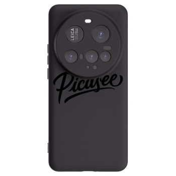 Picasee Xiaomi 15 Ultra Hülle - Schwarzes Silikon - Picasee - old logo - black