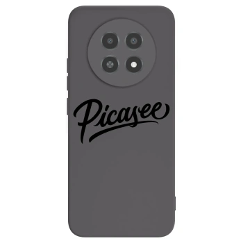 Picasee Realme 12X Hülle - Schwarzes Silikon - Picasee - old logo - black