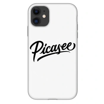 Hülle für Apple iPhone 11 - Picasee - old logo - black