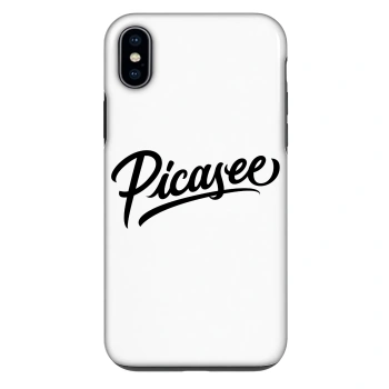 Hülle für Apple iPhone XS Max - Picasee - old logo - black