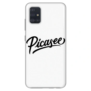 Hülle für Samsung Galaxy A51 A515F - Picasee - old logo - black