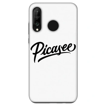 Hülle für Huawei P30 Lite - Picasee - old logo - black