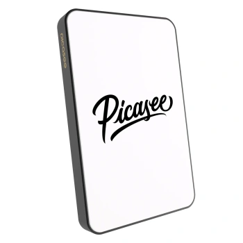 Powerbank mit MagSafe 5 000 mAh Grau - Picasee - old logo - black