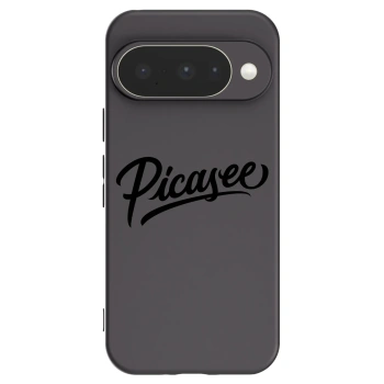 Picasee Google Pixel 10 Hülle - Schwarzes Silikon - Picasee - old logo - black