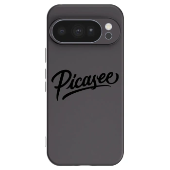Picasee Google Pixel 10 Pro Hülle - Schwarzes Silikon - Picasee - old logo - black
