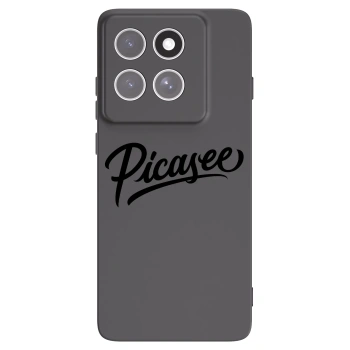 Picasee Motorola Edge 60 Fusion Hülle - Schwarzes Silikon - Picasee - old logo - black