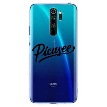 Hülle für Xiaomi Redmi Note 8 Pro - Picasee - old logo - black