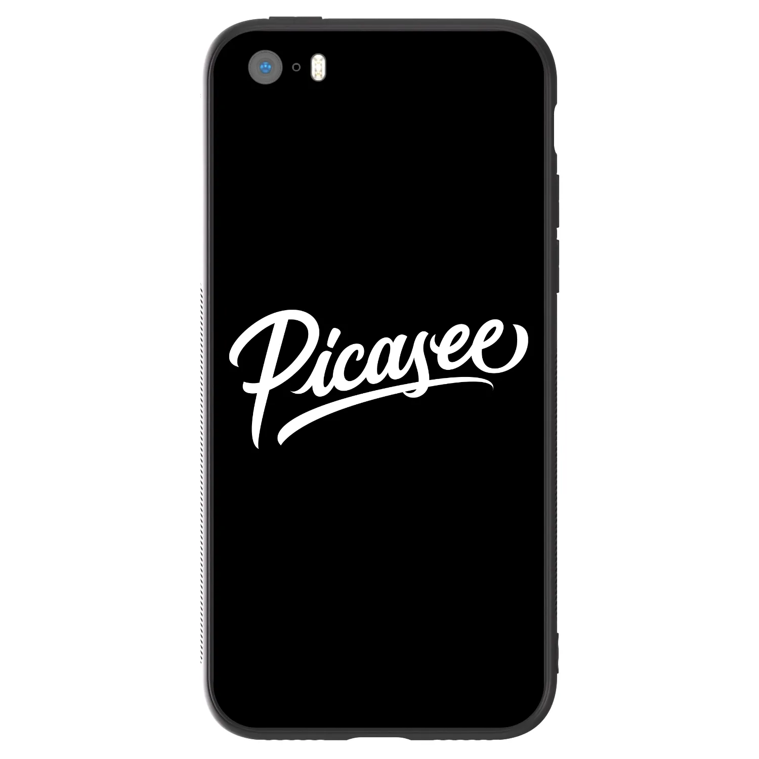 Picasee ULTIMATE CASE für Apple iPhone 5/5S/SE - Picasee - old logo - white