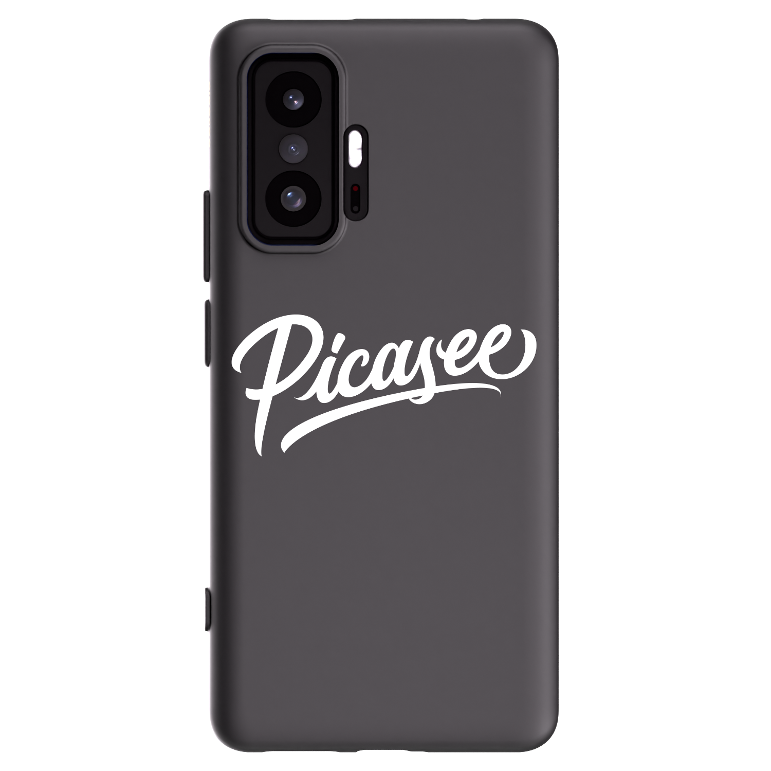 Picasee Xiaomi 11T Pro Hülle - Schwarzes Silikon - Picasee - old logo - white
