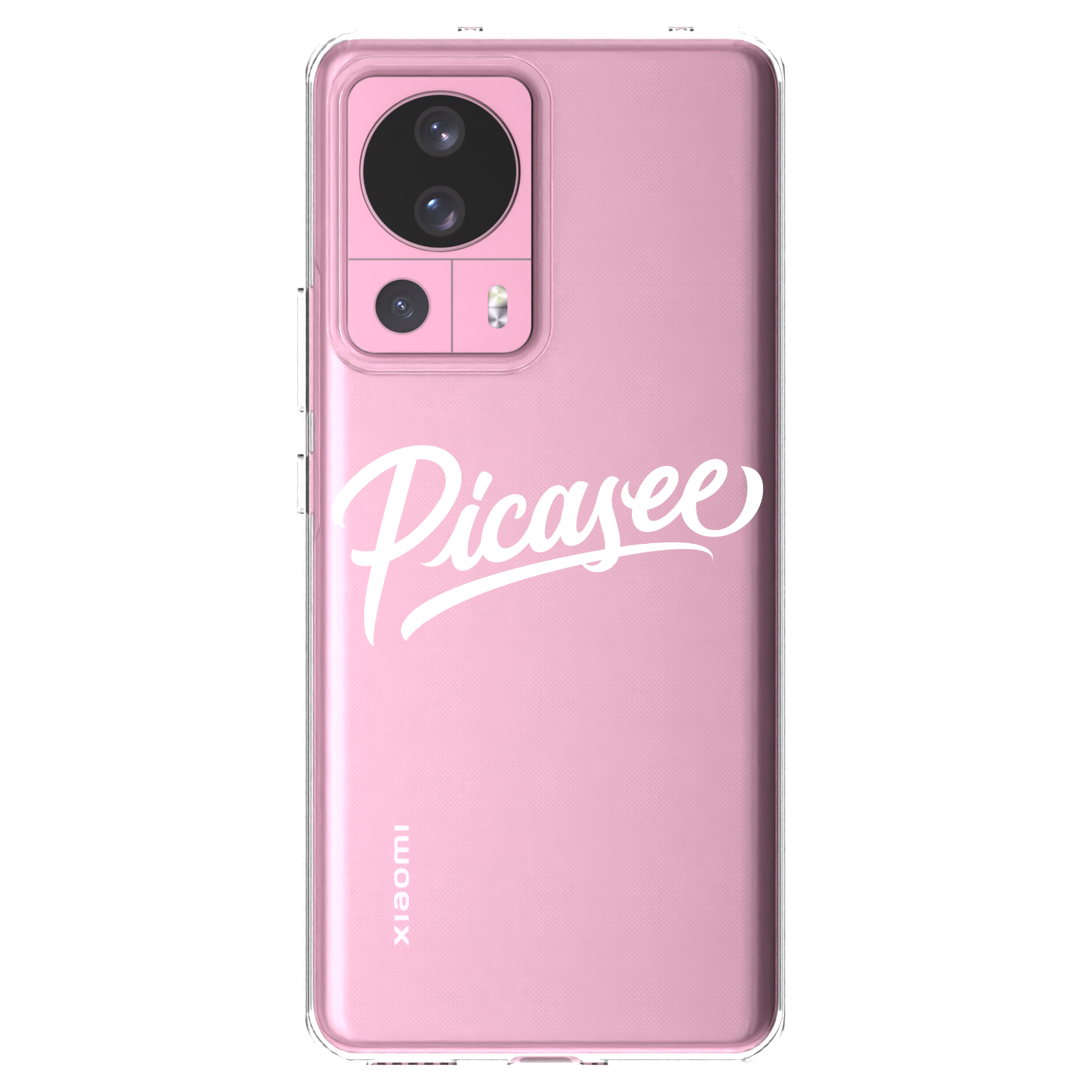 Picasee Xiaomi 13 Lite Hülle - Transparentes Silikon - Picasee - old logo - white