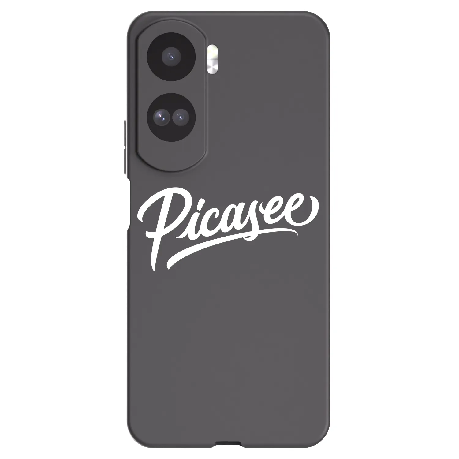 Picasee Honor 90 Lite 5G Hülle - Schwarzes Silikon - Picasee - old logo - white