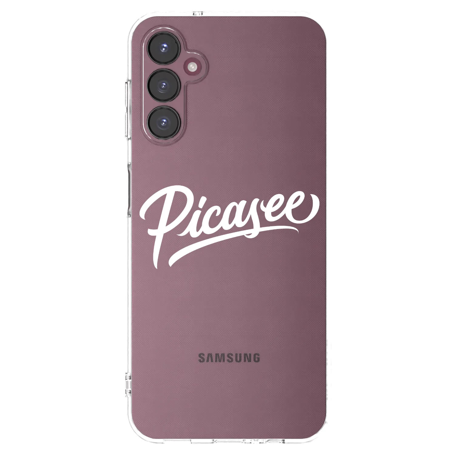 Picasee Samsung Galaxy A05s A057G Hülle - Transparentes Silikon - Picasee - old logo - white