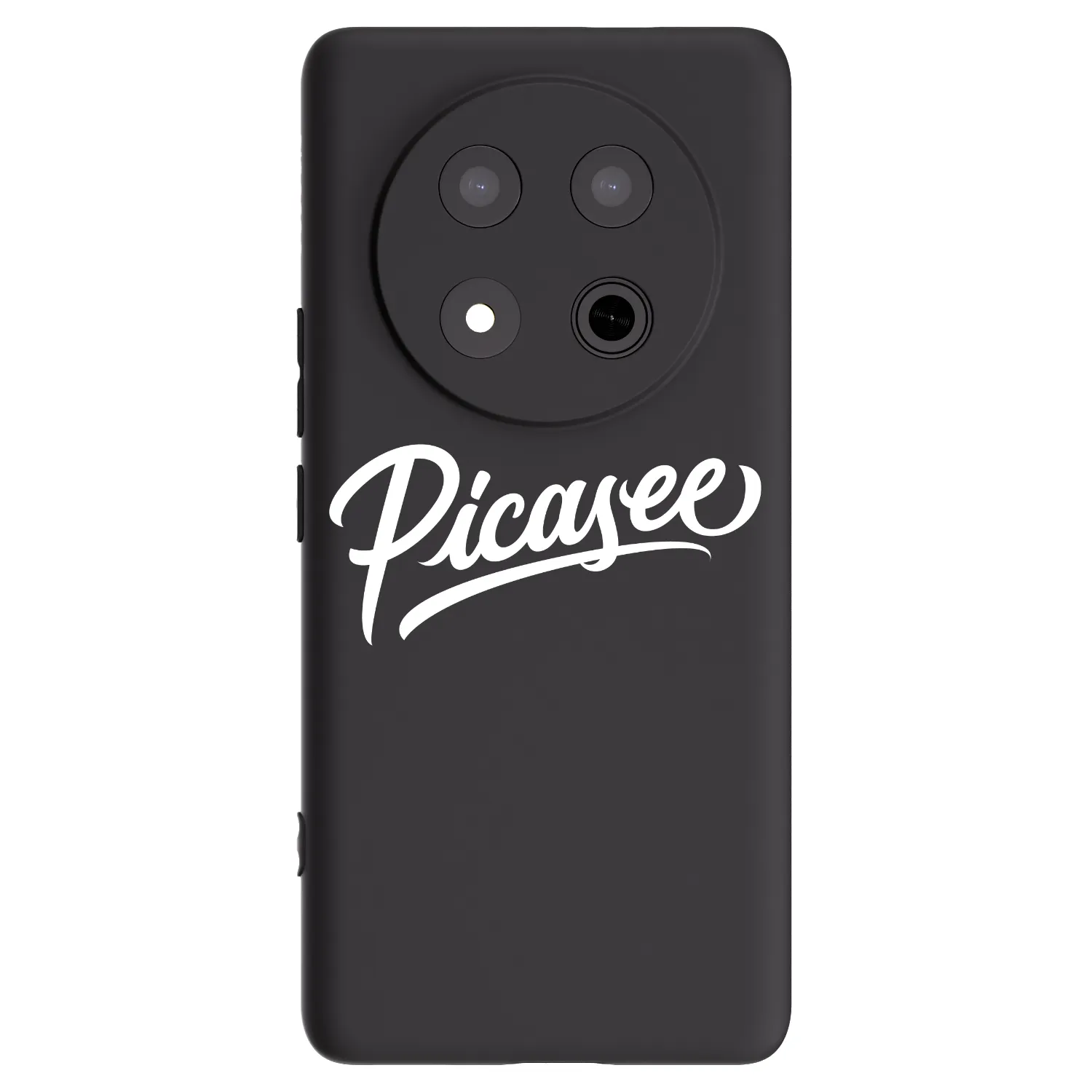Picasee Honor Magic7 Lite 5G Hülle - Schwarzes Silikon - Picasee - old logo - white