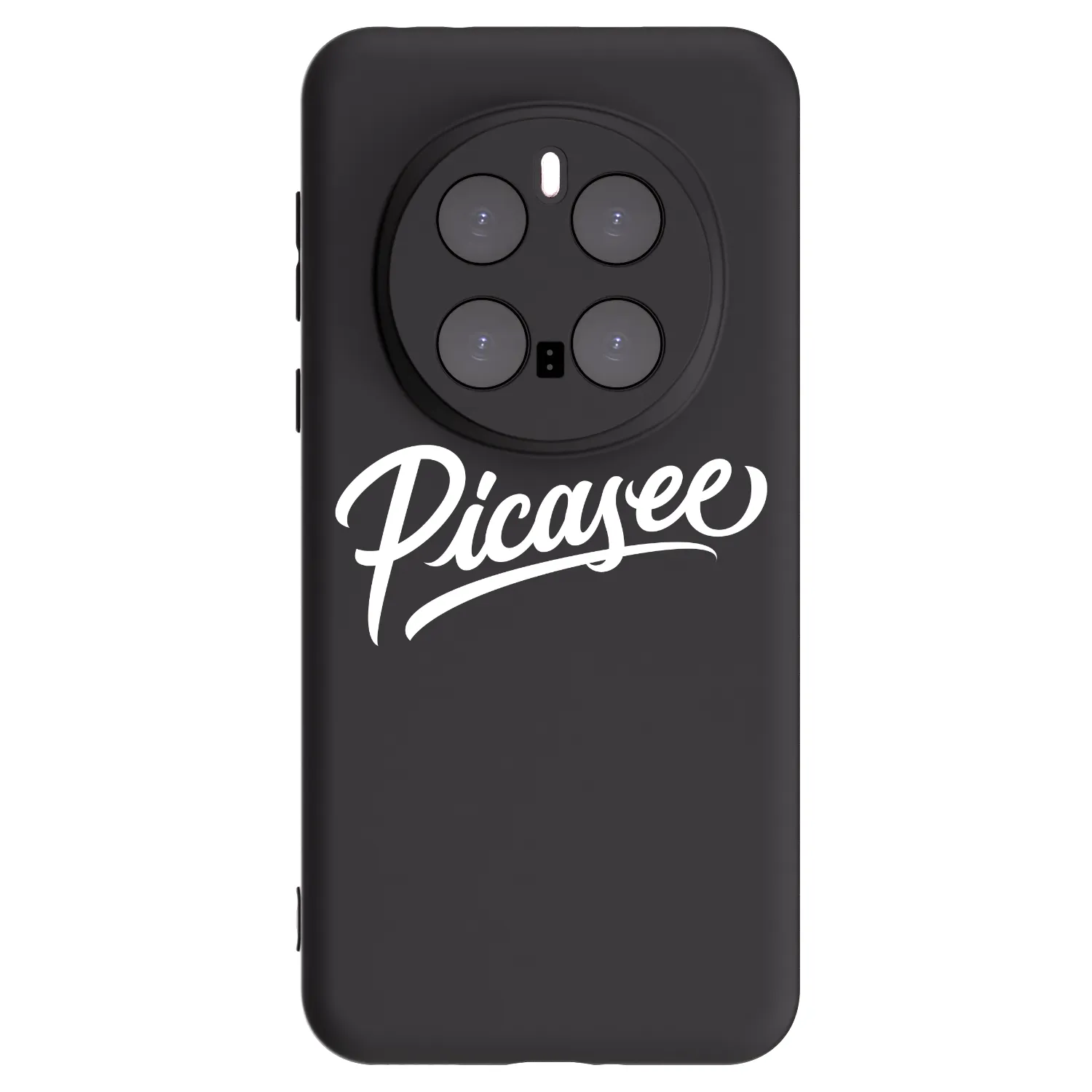 Picasee Honor Magic7 Pro 5G Hülle - Schwarzes Silikon - Picasee - old logo - white