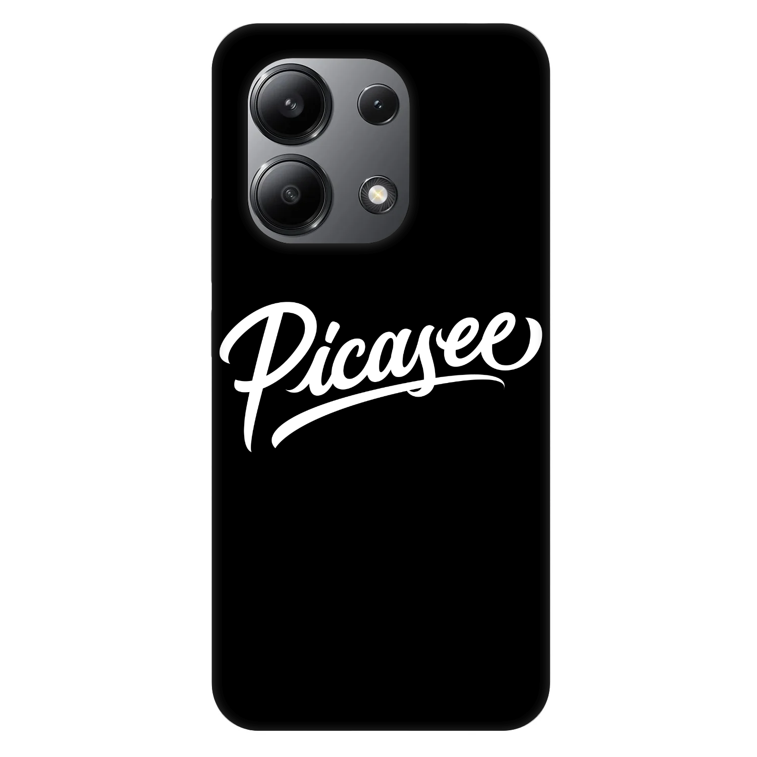 Picasee Fashion Case für Xiaomi Redmi Note 13 4G - Picasee - old logo - white