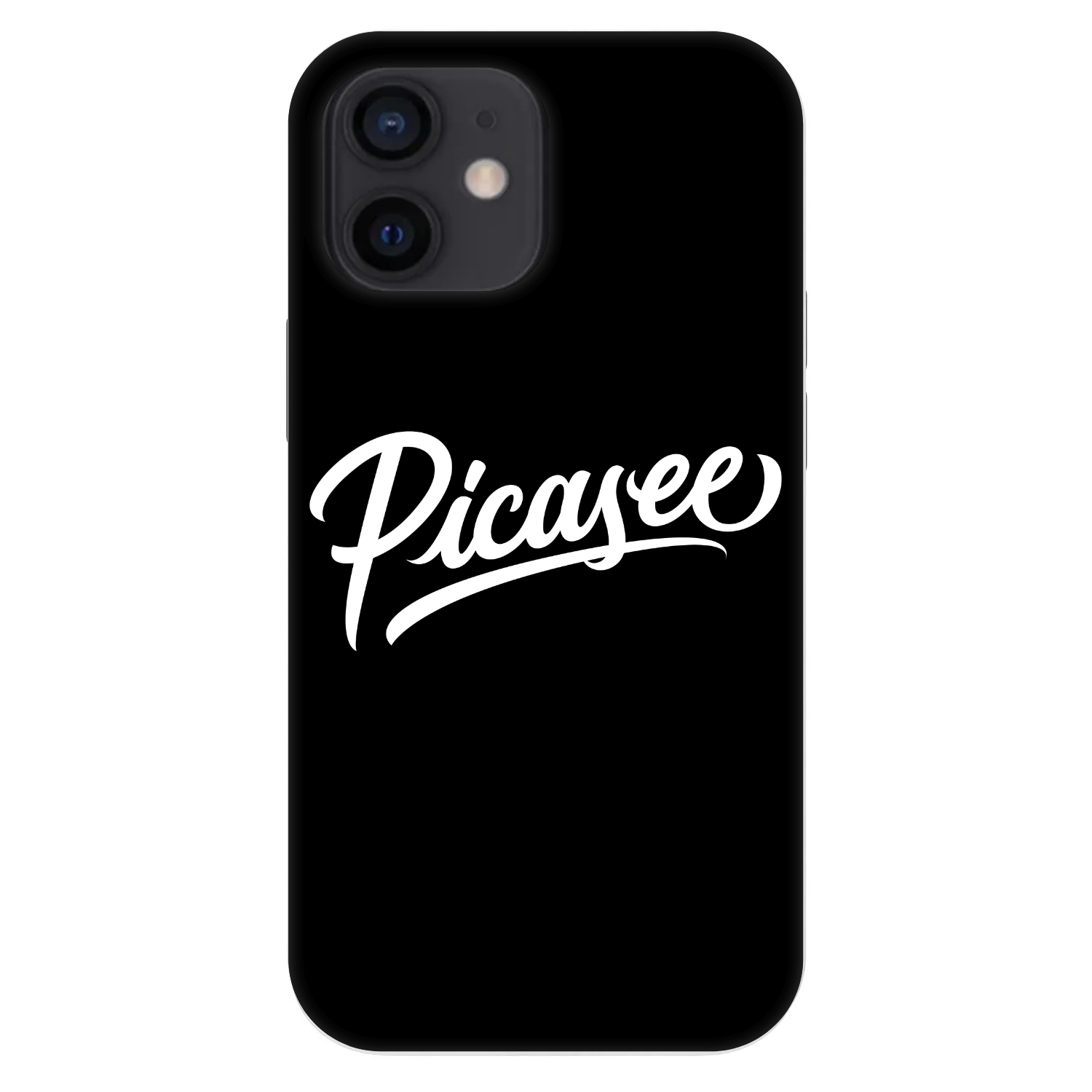 Picasee Fashion Case für Apple iPhone 12 mini - Picasee - old logo - white