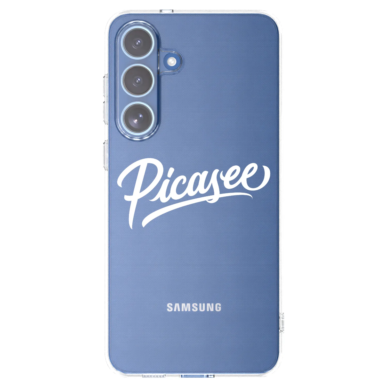 Picasee Samsung Galaxy S25 FE 5G Hülle - Transparentes Silikon - Picasee - old logo - white
