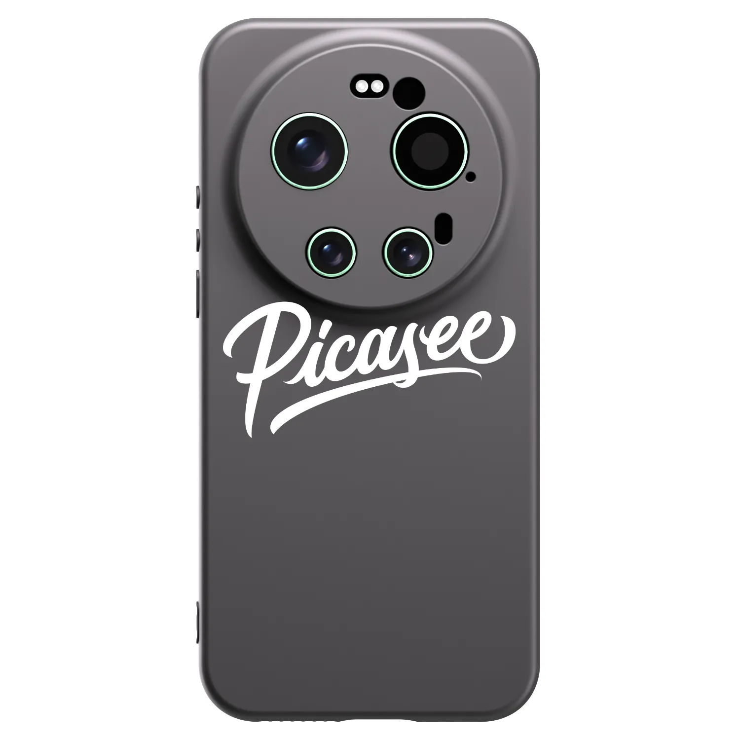 Picasee Xiaomi 17 Ultra Hülle - Schwarzes Silikon - Picasee - old logo - white