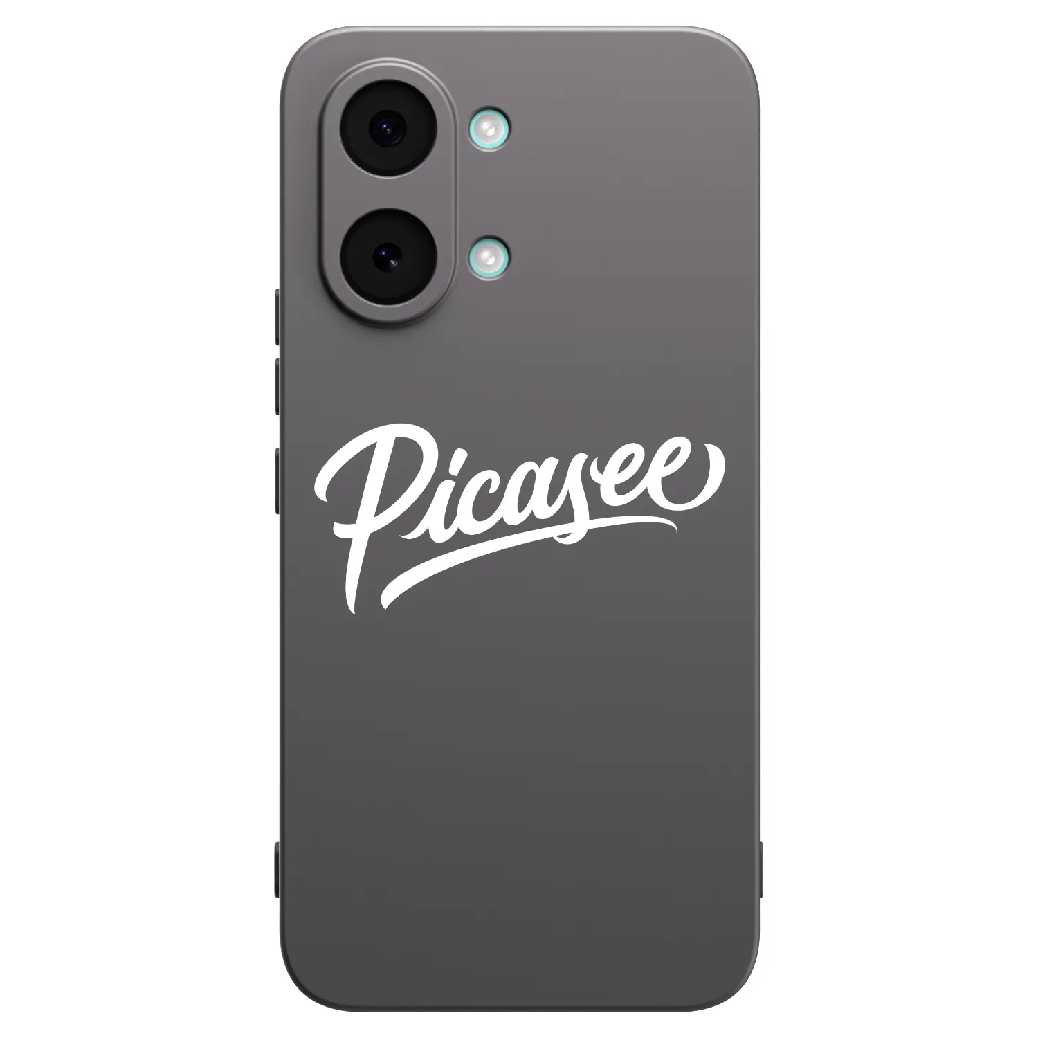 Picasee Xiaomi Poco X8 Pro Max Hülle - Schwarzes Silikon - Picasee - old logo - white