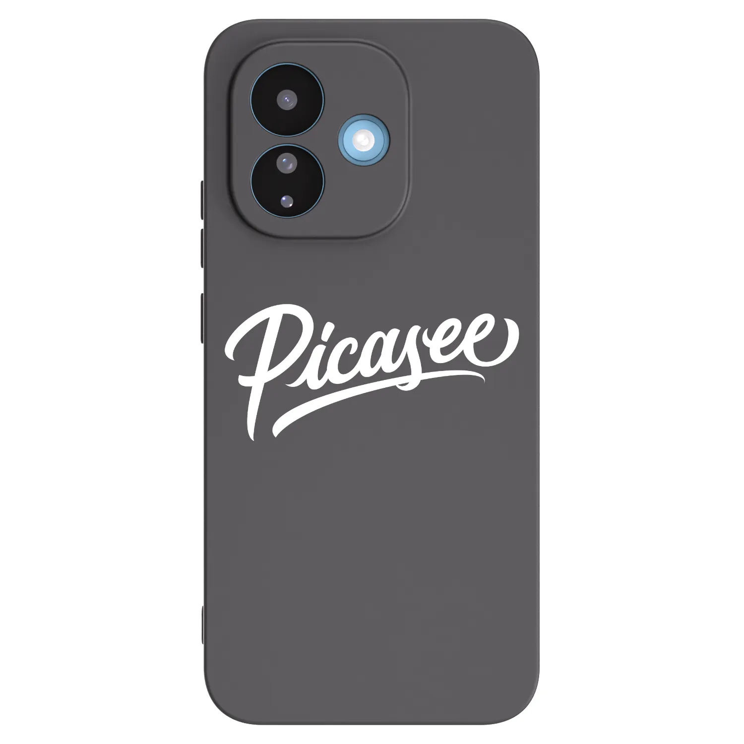 Picasee Xiaomi Redmi Note 17 Pro 5G Hülle - Schwarzes Silikon - Picasee - old logo - white