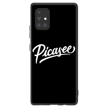 Picasee ULTIMATE CASE für Samsung Galaxy A71 A715F - Picasee - old logo - white