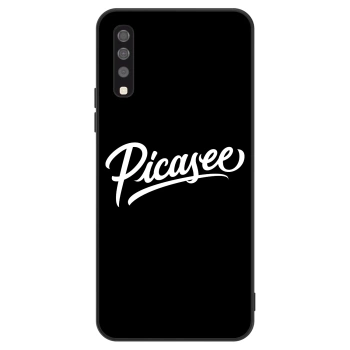 Hülle für Samsung Galaxy A70 A705F - Picasee - old logo - white